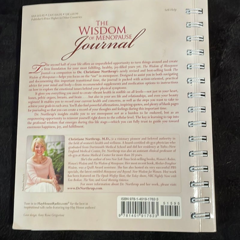 The Wisdom of Menopause Journal by Christiane Northrup, Paperback