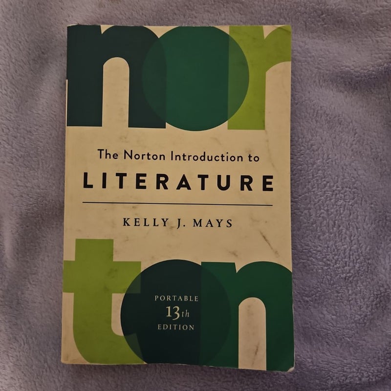 The Norton Introduction to Literature 