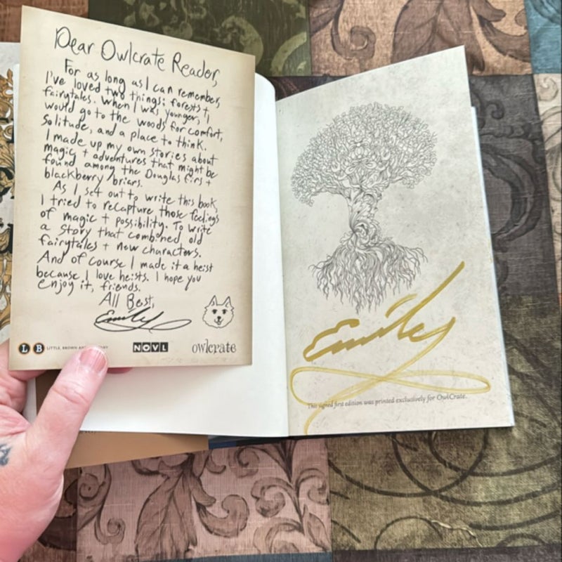 The Drowned Woods and The Bone Houses Signed Owlcrate Edition