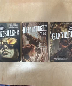 The Clockwork Century Series Books #1, 2 & 3 (Boneshaker, Dreadnought & Ganymede)