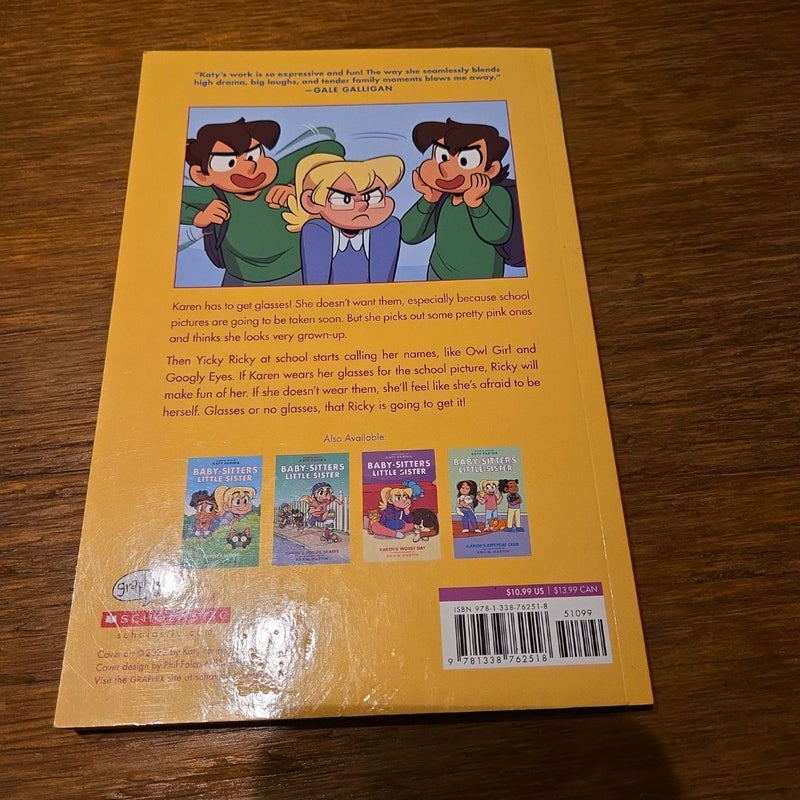 Karen's School Picture: a Graphic Novel (Baby-Sitters Little Sister #5) (Adapted Edition)