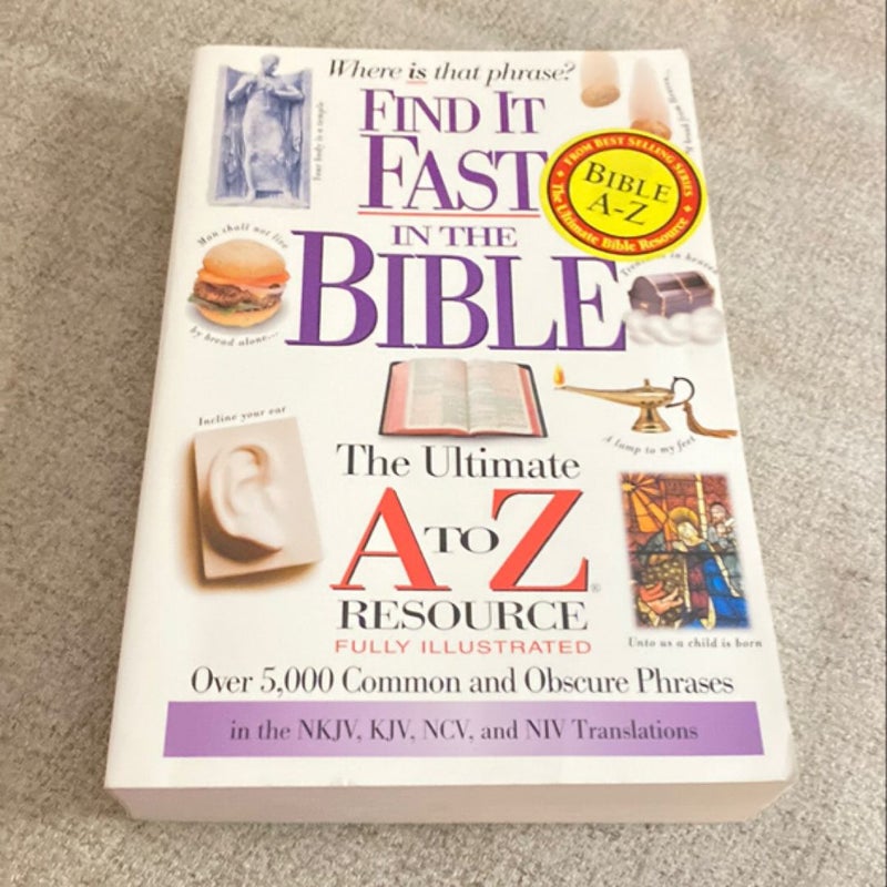 Find It Fast in the Bible