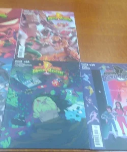 Back blow out slnglelssues lots of 25 All different comic power rangers comic 