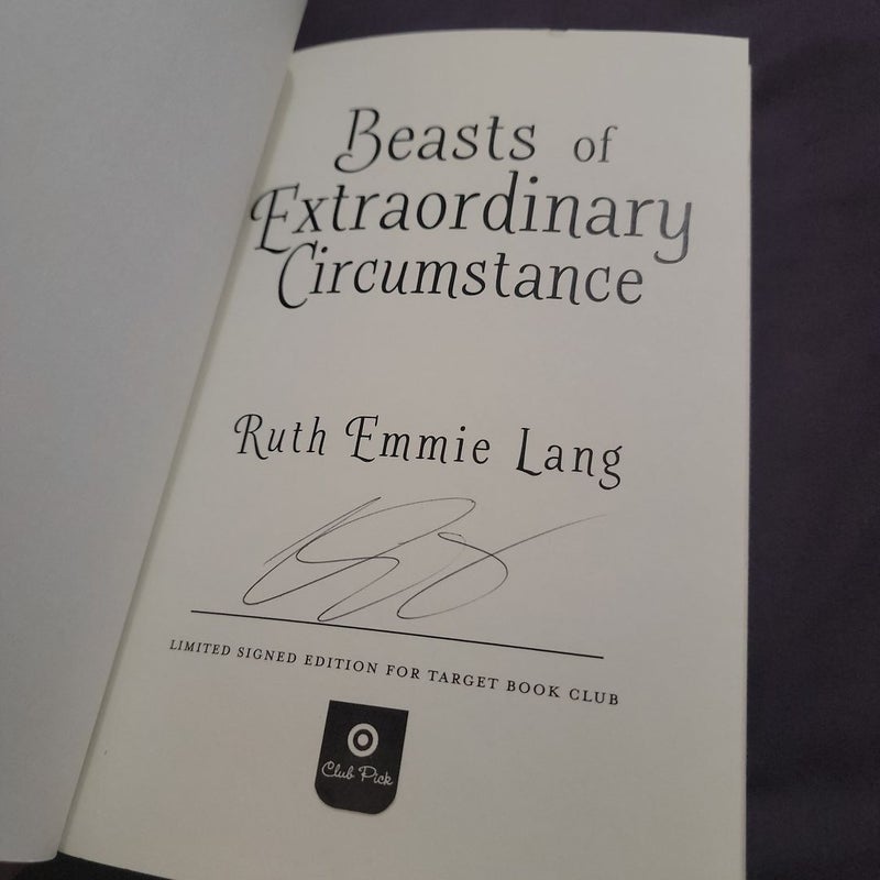 Beasts of Extraordinarily Circumstances - Signed