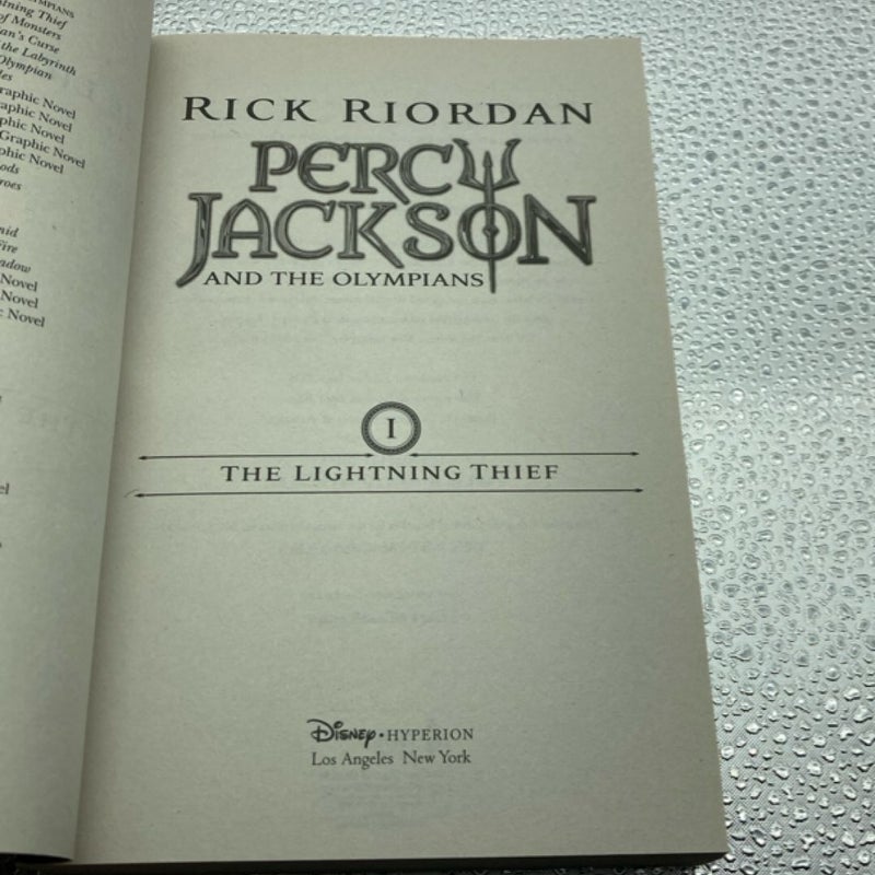 Percy Jackson and the Olympians, Book One the Lightning Thief (Percy Jackson and the Olympians, Book One)