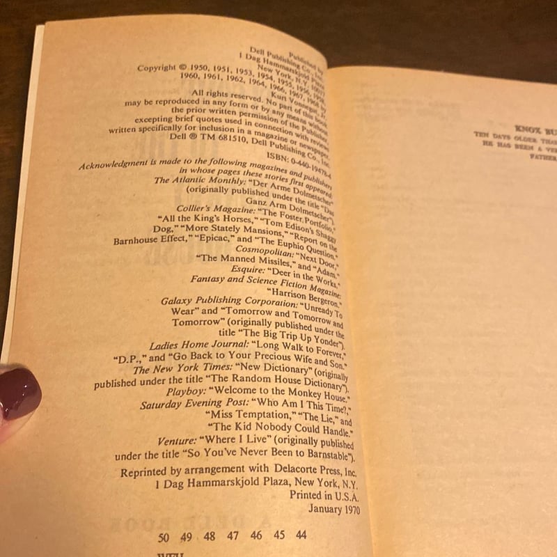 Euphio Question Quotes Welcome To The Monkey House By Kurt Vonnegut