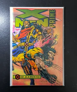 X-MEN PRIME #1 Chromium Wrap Cover 1995