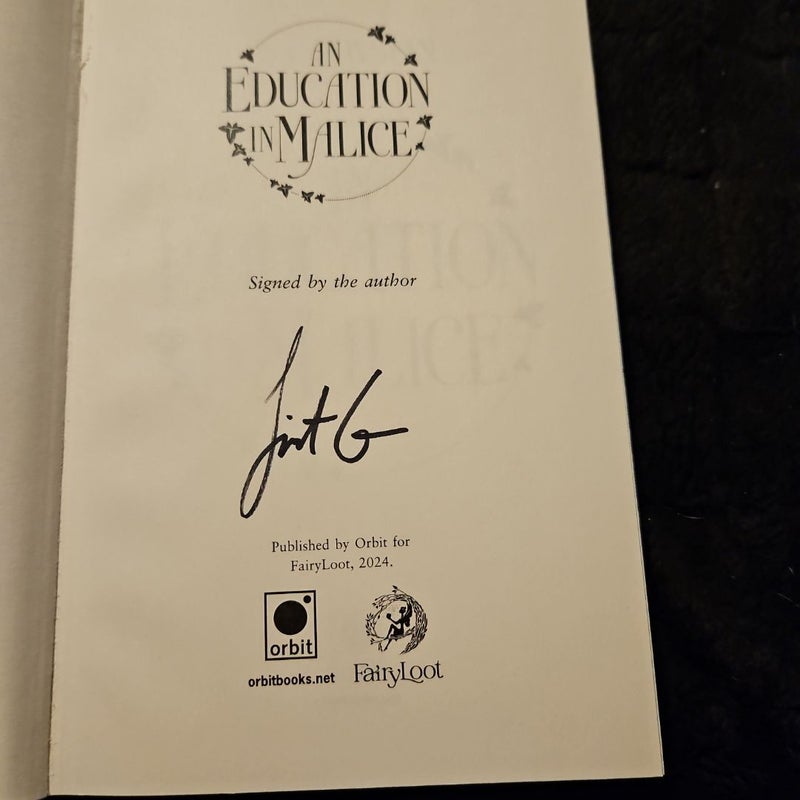 An Education in Malice