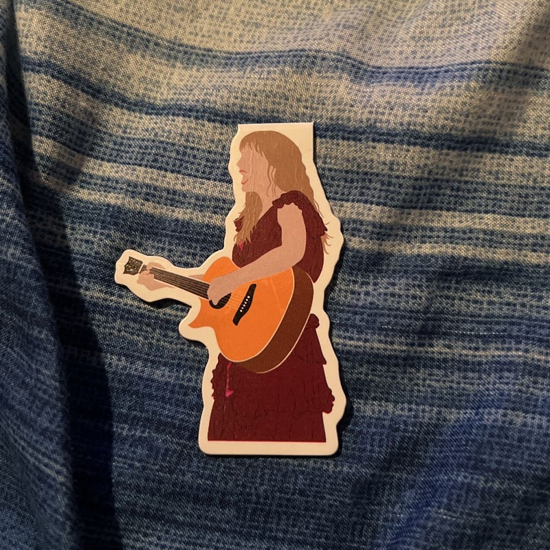 taylor swift magnetic bookmark