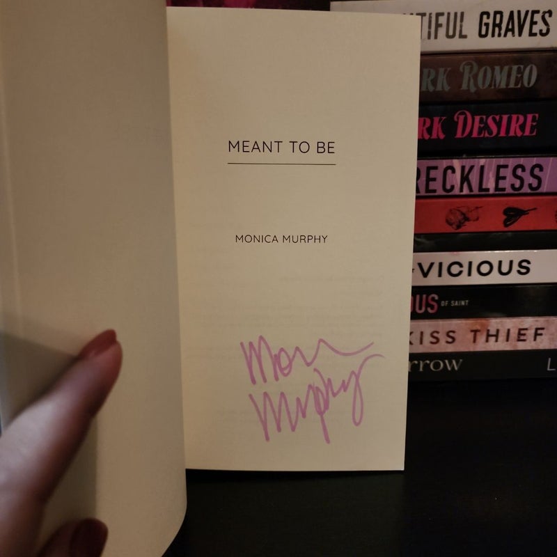 Meant to Be *Indie Cover Signed*