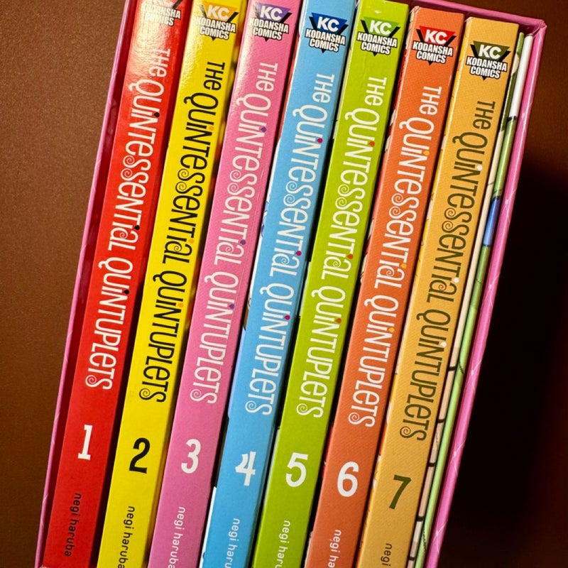 The Quintessential Quintuplets Part 1 Manga Box Set