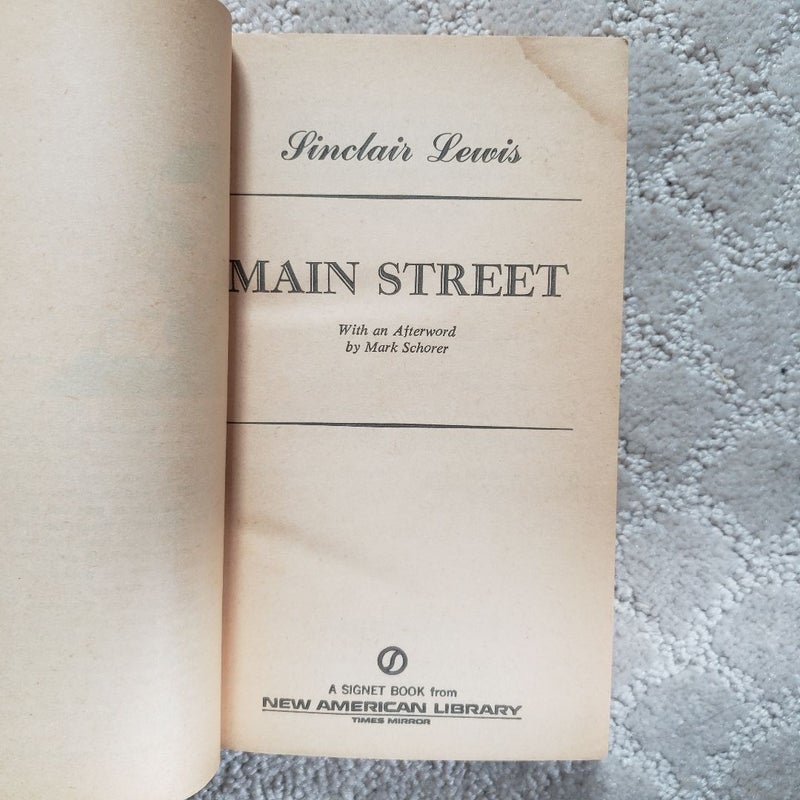 Main Street (9th Signet Printing, 1961)