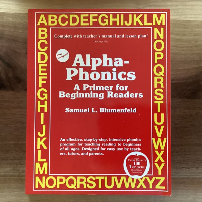 Alpha-Phonics a Primer for Beginning Readers