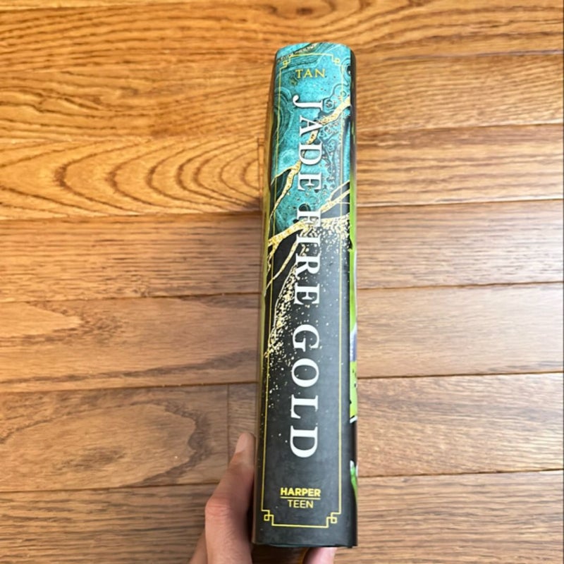 Jade Fire Gold (owlcrate, sprayed edges and signed)