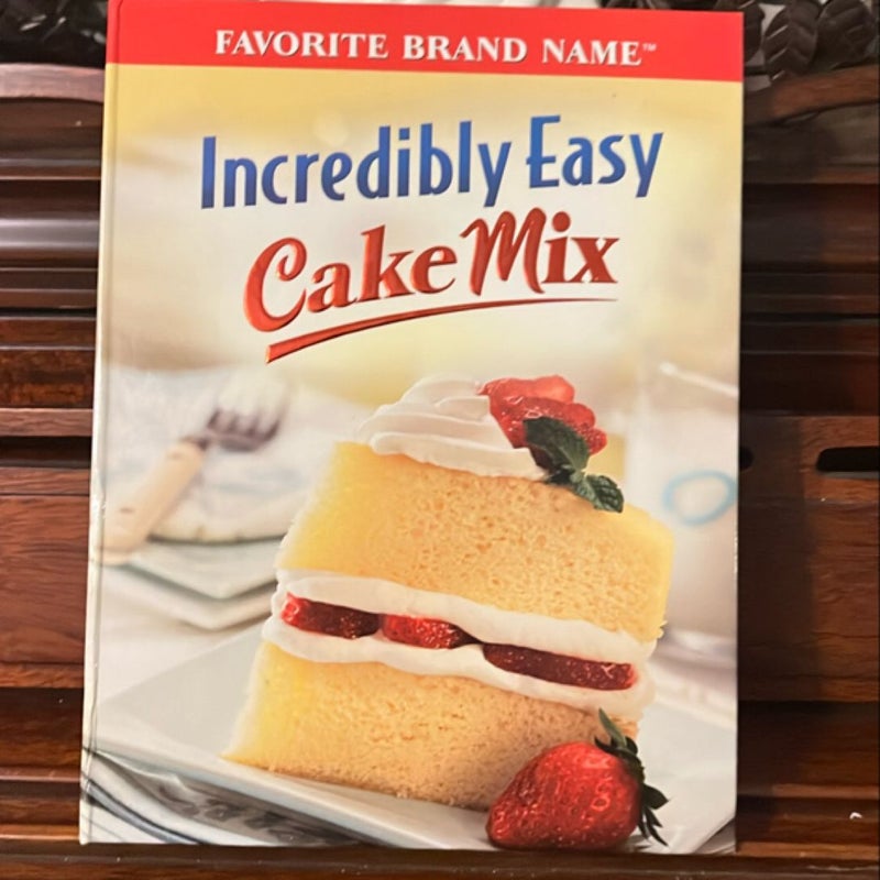 Incredibly Easy Cake Mix