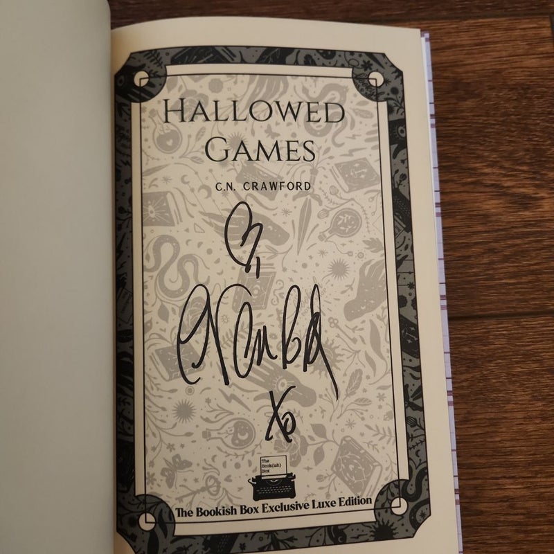 Hallowed Games