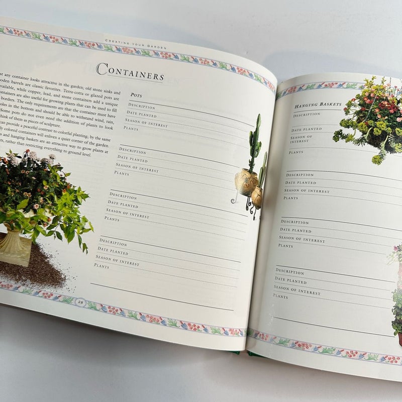 In God’s Garden, Personal Gardening Planner