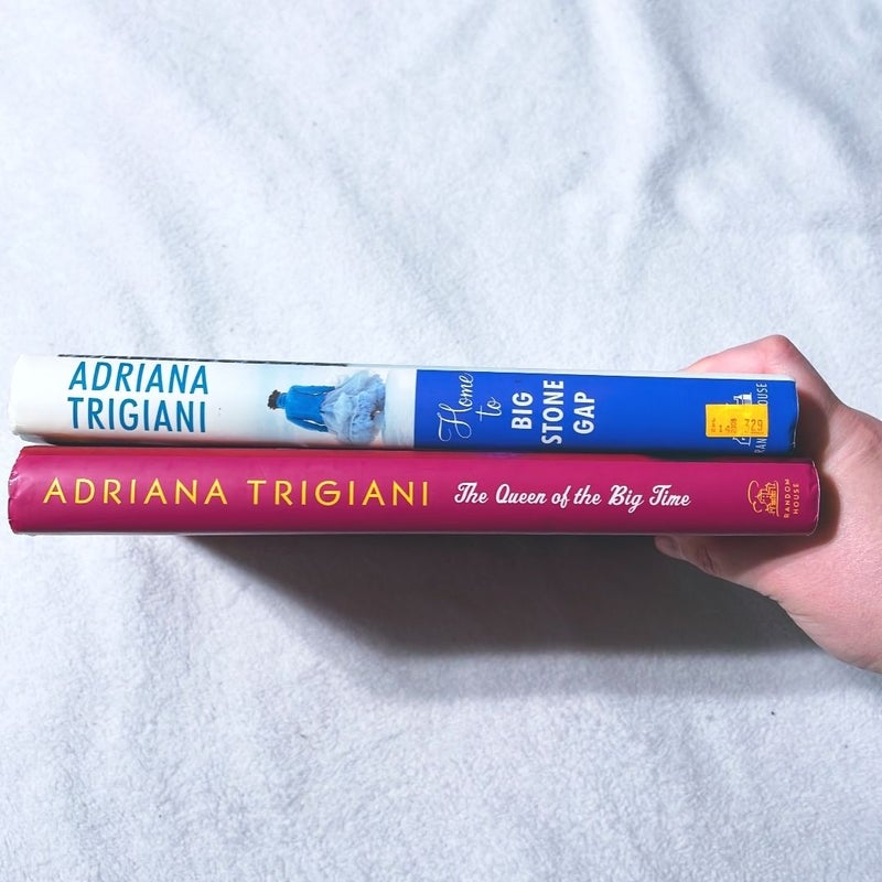 Adriana Trigiani 2 Book Hardcover Bundle