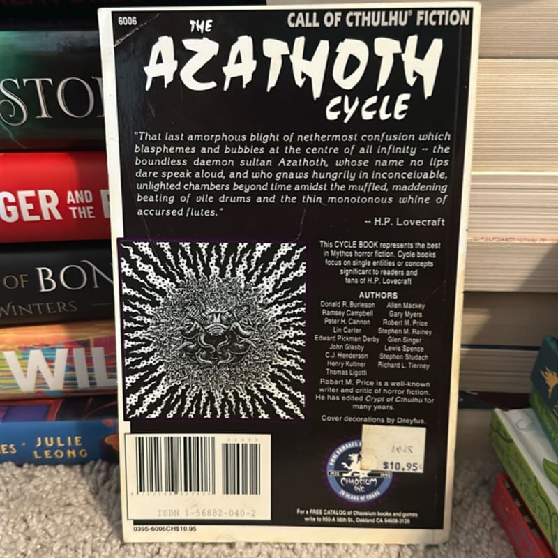 The Azathoth Cycle the Blind Idiot God by Edward Derby, Peter Cannon ...