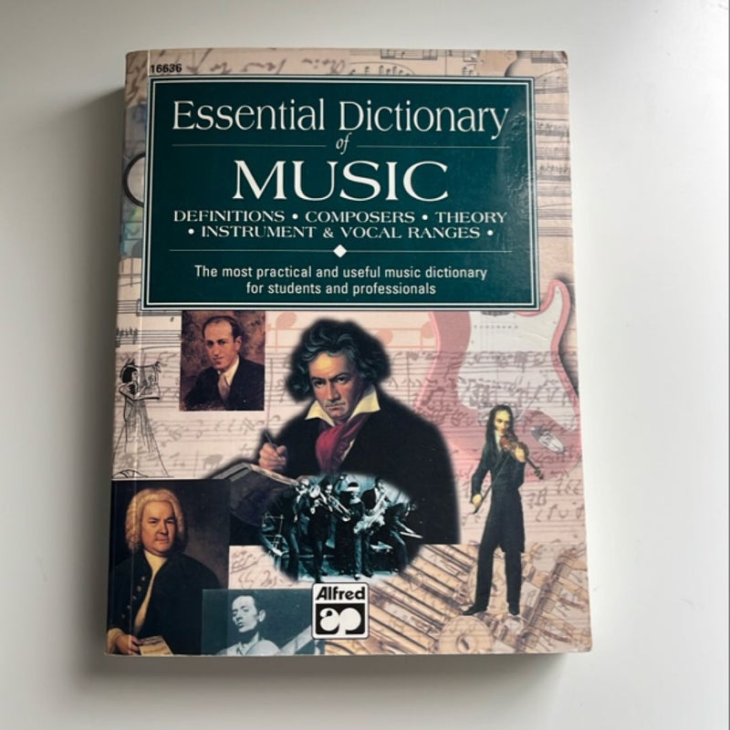 Essential Dictionary of Music 