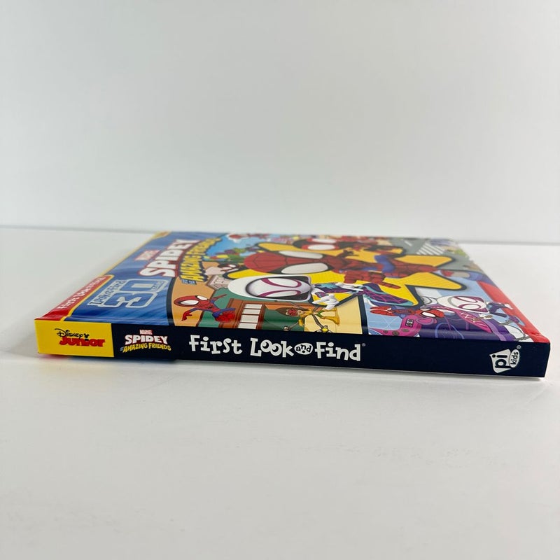 Marvel Spidey and His Amazing Friends First Look and Find book