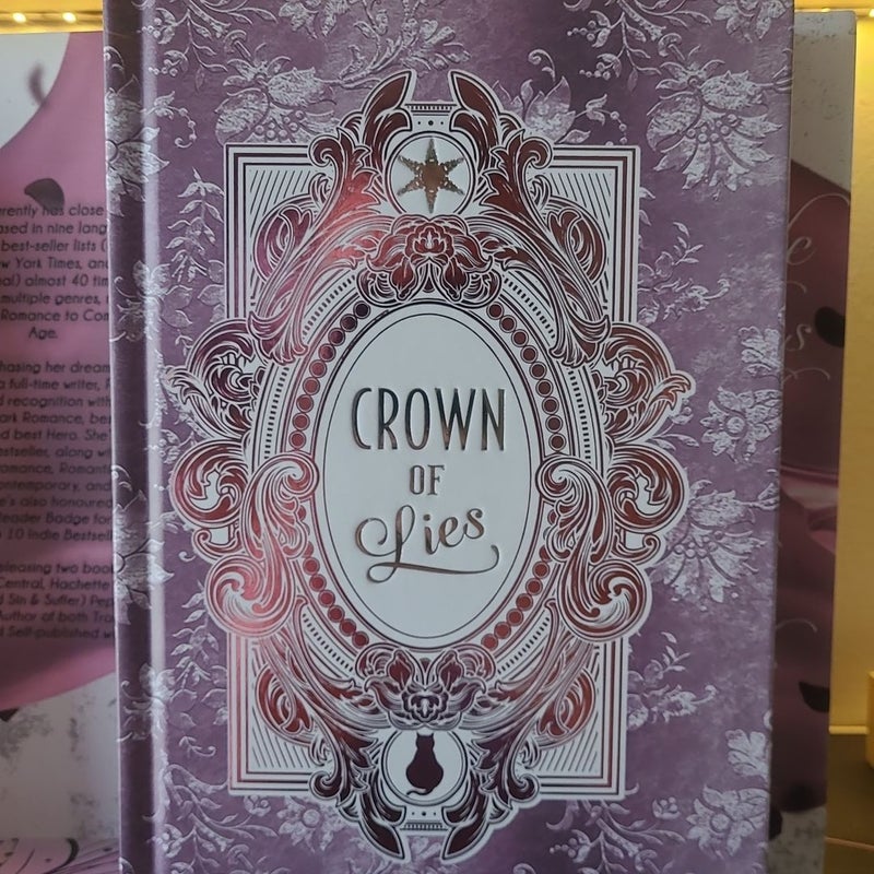 crown of lies **Signed bookplate ** Exclusive edition 