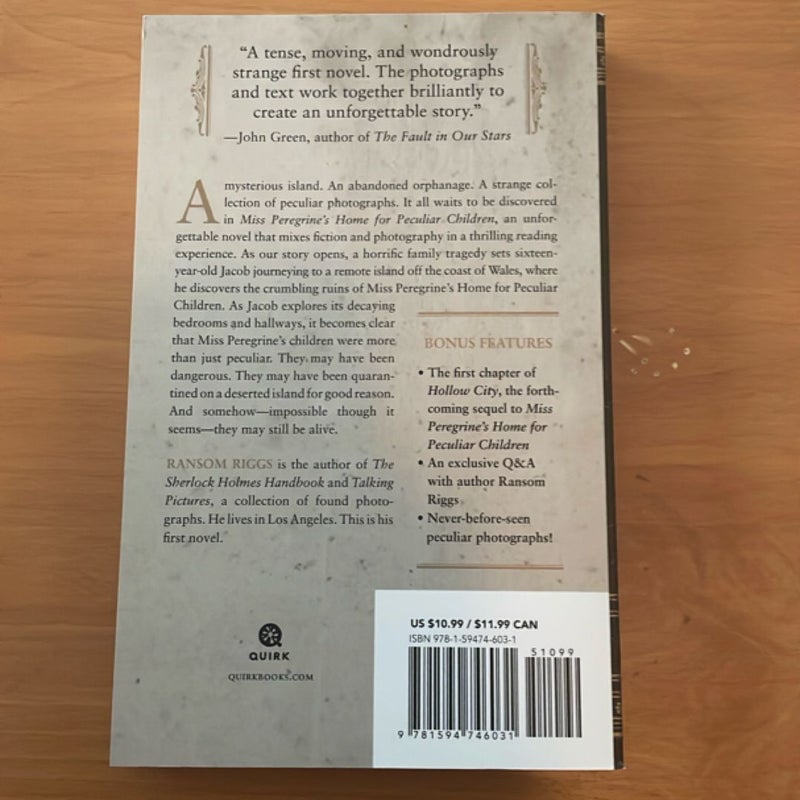 Miss Peregrine's Home for Peculiar Children