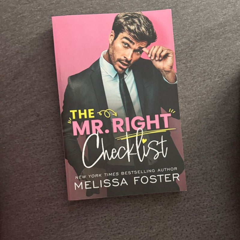 The Mr. Right Checklist