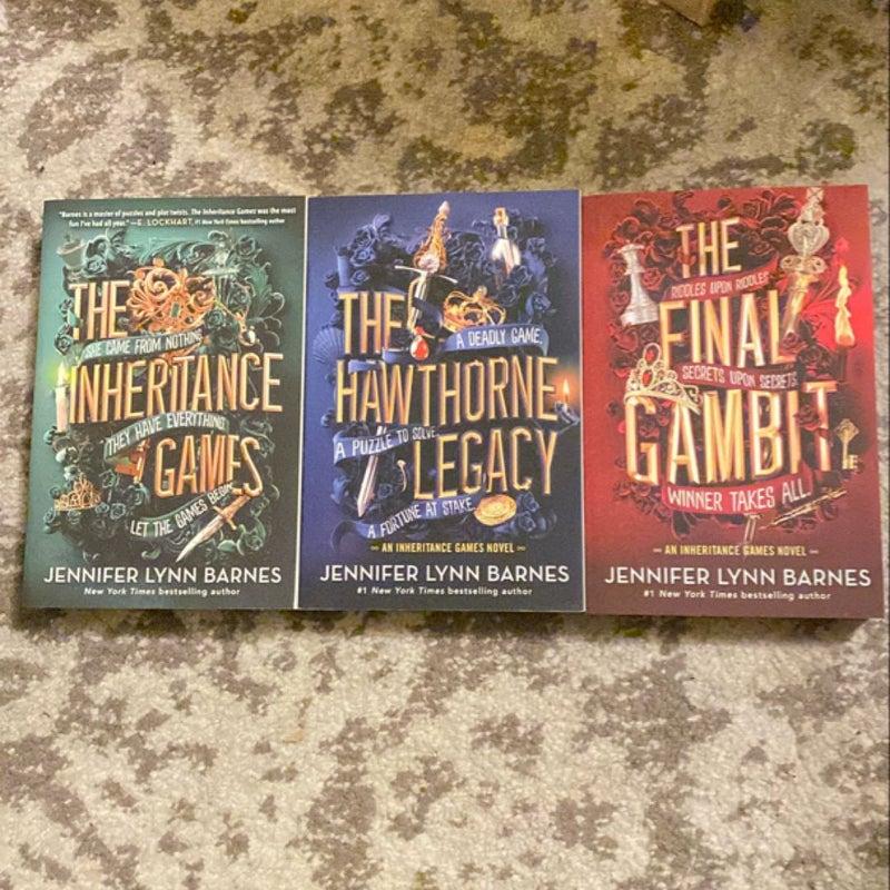 The Inheritance Games/The Hawthorne Legacy/The Final Gambit BUNDLE