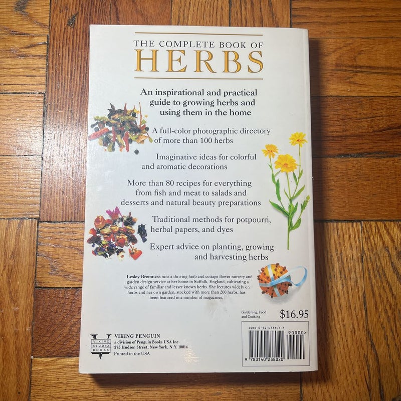 The Complete Book of Herbs