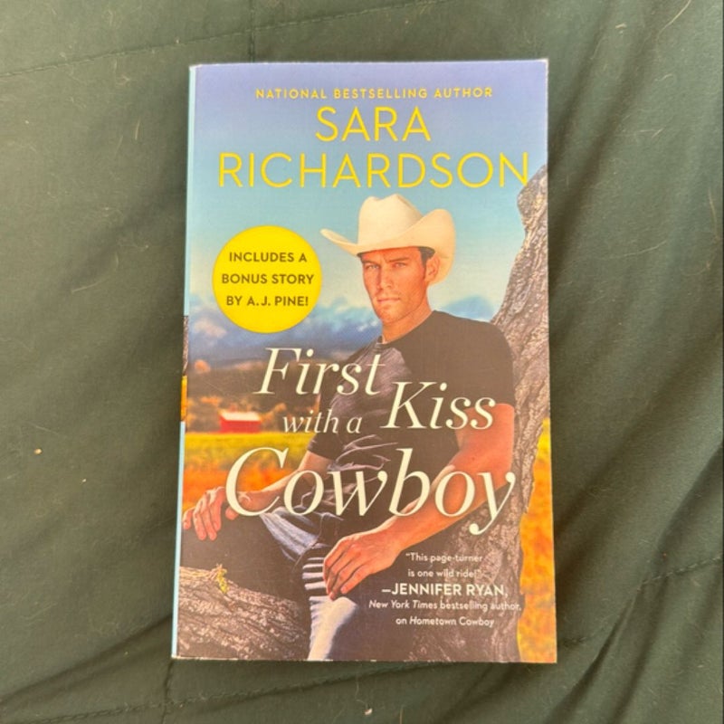 First Kiss with a Cowboy