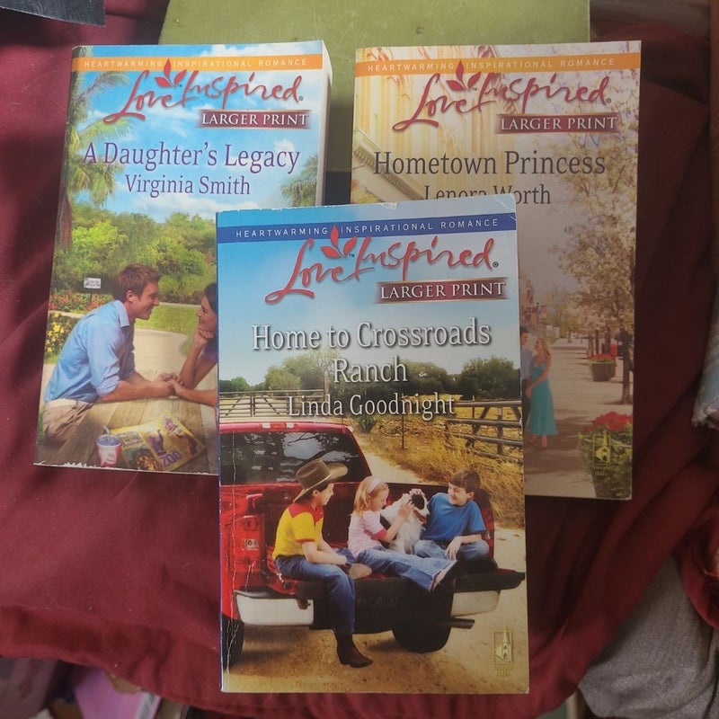 Love Inspired Heartwarming Large Print Bundle