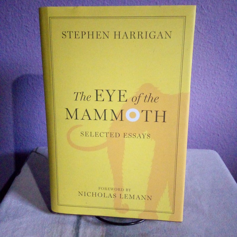SIGNED! - The Eye of the Mammoth - First Edition 