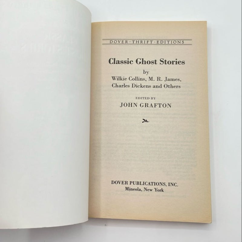 Classic Ghost Stories by Wilkie Collins, M. R. James, Charles Dickens and Others