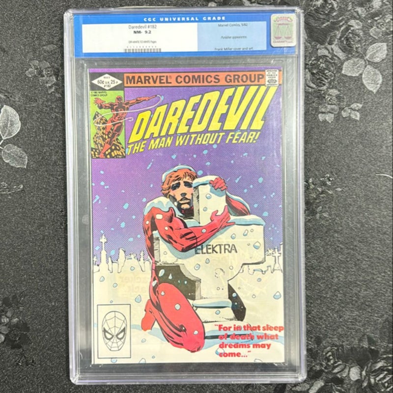 Daredevil # 182 CGC 9.2 Marvel Comics 5/82