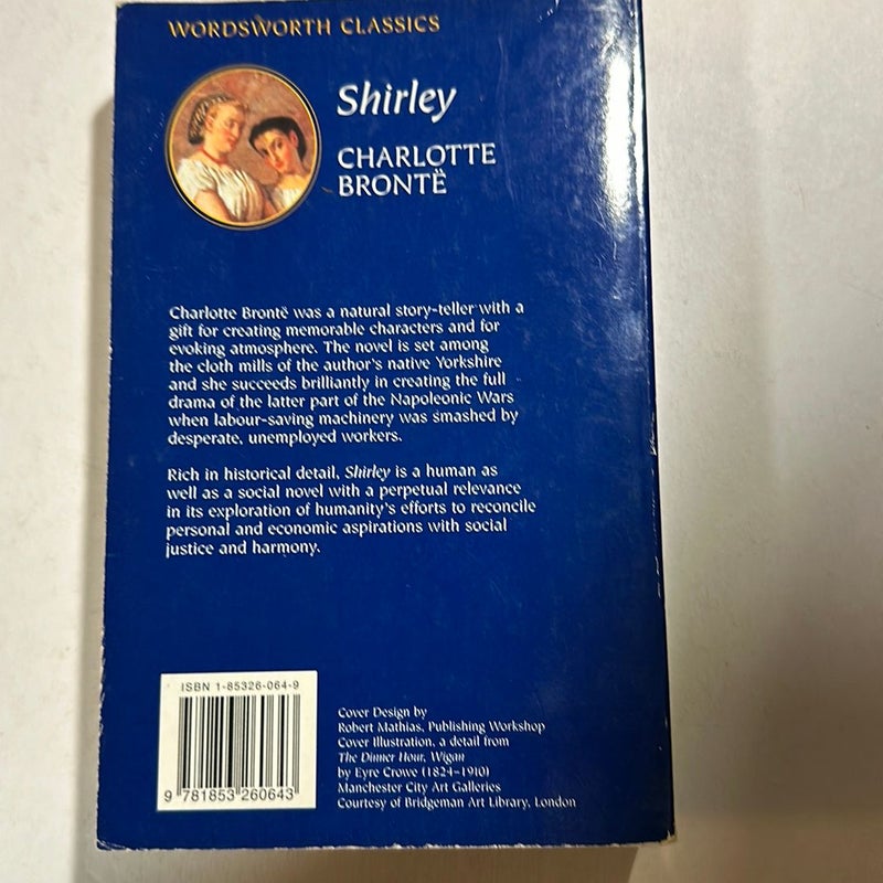 An English classic: “Shirley” by Charlotte Bronte