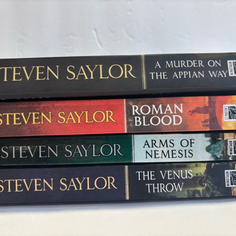 Roma Sub Rosa series -4 book lot