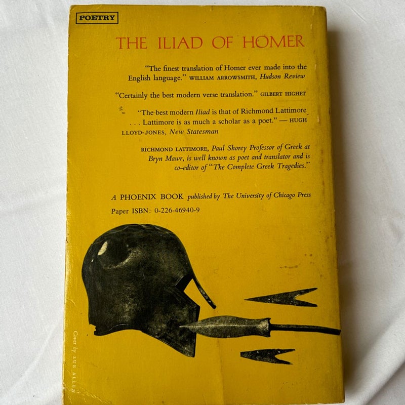 The Iliad of Homer