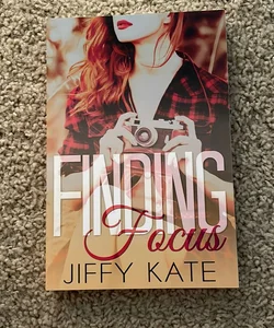 Finding Focus (OOP cover signed by both authors)