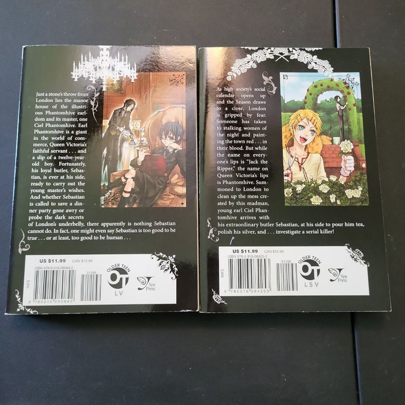 Black Butler, Volumes 1 and 2 