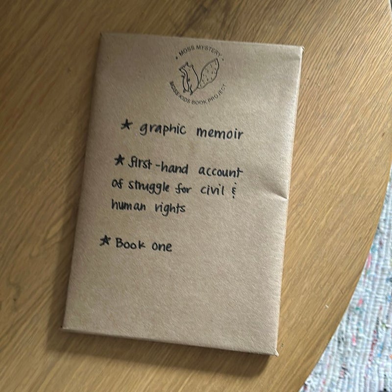 MOSS MYSTERY: Blind date with a book