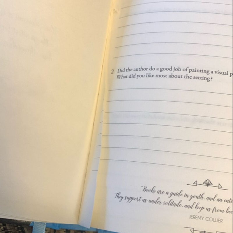 Book Lover's Journal - Lined Both Sides