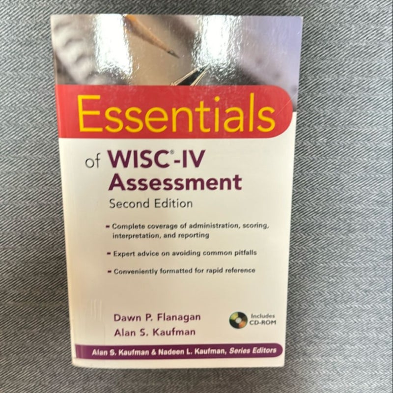 Essentials of WISC-IV Assessment