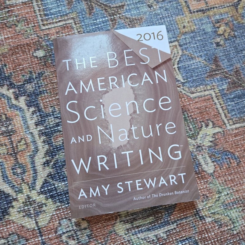 The Best American Science and Nature Writing 2016