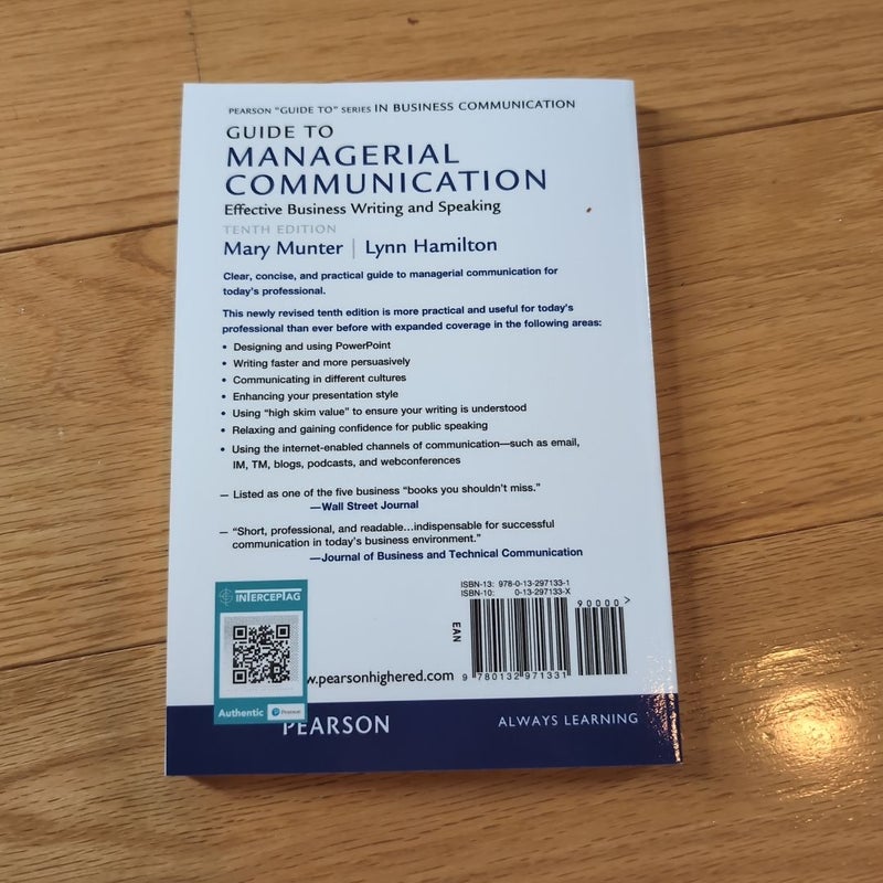 The Guide to Managerial Communications
