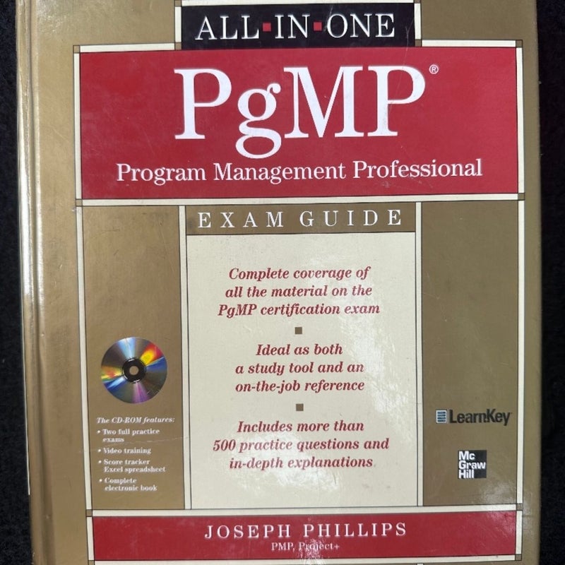 All in One PgMP Program Management Professional