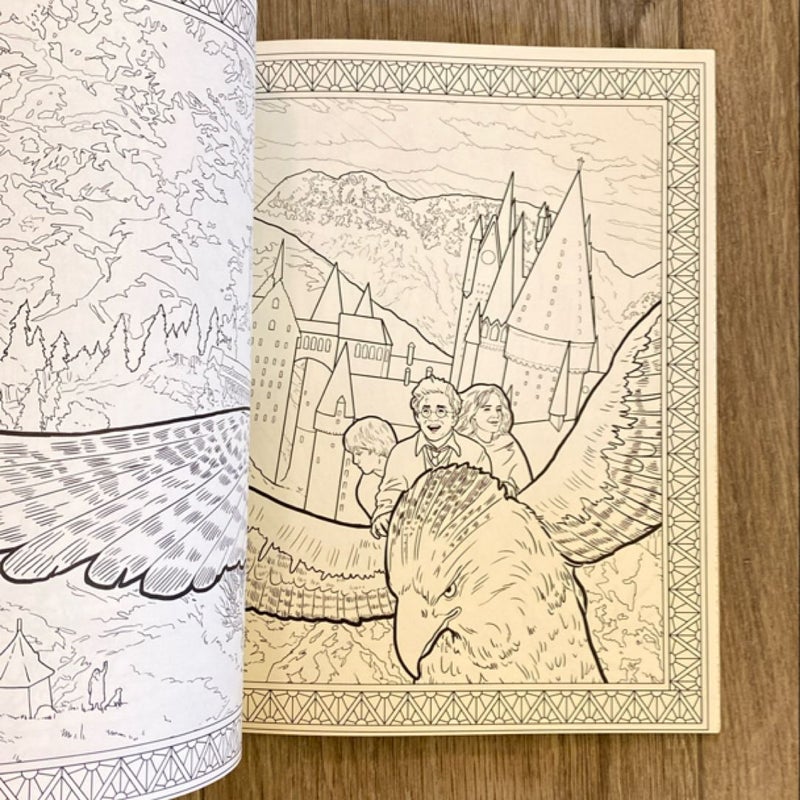 Harry Potter - Magical Creatures Coloring Book