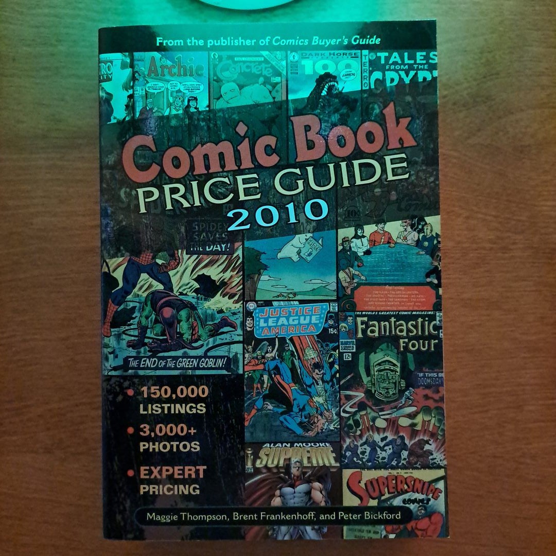 Comic Book Price Guide By Brent Frankenhoff Paperback Pangobooks 0953