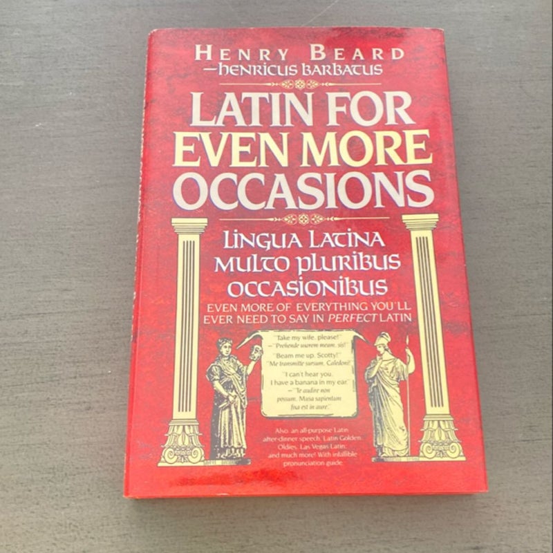 Latin for Even More Occasions (Lingua Latina Multo Pluribus Occasionibus)