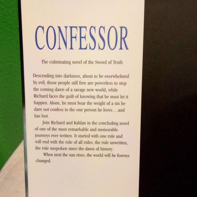 Confessor - First Edition 
